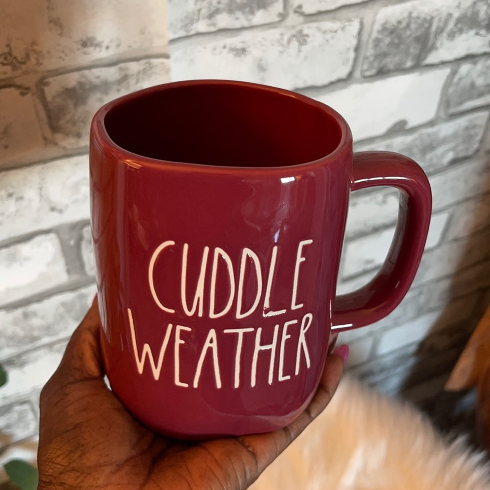 Rae Dunn CUDDLE WEATHER Mug